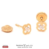 حلق ذهب اطفال طبي عيار 18 (ER.5155)