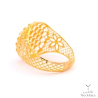 خاتم ذهب عيار 21 (RN.5325)