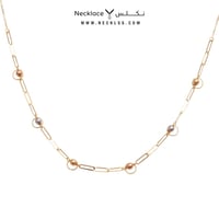 قلادة ذهب عيار 18 (NC.5716)