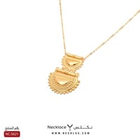 قلادة ذهب عيار 21 (NC.5621)