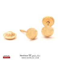 حلق ذهب اطفال طبي عيار 18 (ER.5162)