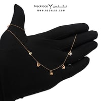 قلادة ذهب عيار 18 (NC.5610)