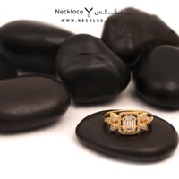 خاتم فضة بتصميم كلاسيكي عصري (RNSL.0061)