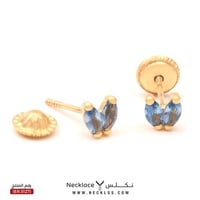 حلق ذهب اطفال طبي عيار 18 (ER.5127)