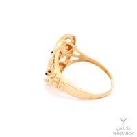 خاتم ذهب عيار 21 (RNLZ.0307)