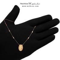 قلادة ذهب عيار 21 (NC.5736)