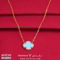 قلادة ذهب أنيقة عيار 21 (NC.5274T)
