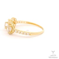 خاتم ذهب عيار 18 ( RN.5358)