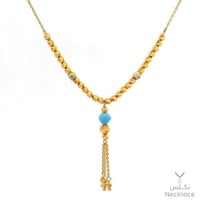 قلادة ذهب عيار 21 (NC.5588)