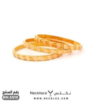 دبلة ذهب تصميم فاخر عيار 21 (RN.5519)