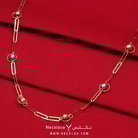 قلادة ذهب عيار 18 (NC.5716)