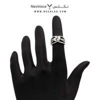 خاتم فضة متجر هدايا (RNSL.0078)