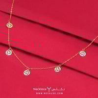 قلادة ذهب عيار 18 (NC.5615)