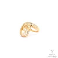 خاتم ذهب عيار 21 (RNLZ.0273)