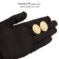 حلق ذهب عيار 18 (ER.0423)