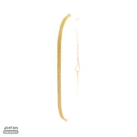 أسوارة ذهب عيار 21 تصميم بلمسة أنثوية أنيقة (SW.56...