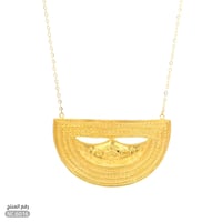 قلادة ذهب عيار 21 بلمسة من التراث القديم (NC.6016)