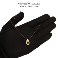 قلادة ذهب عيار 18 (NC.1028)