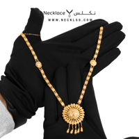 قلادة كرسي جابر ذهب (NC.0622)