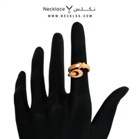 خاتم ذهب لازوردي (RNLZ.0110)