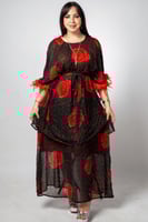 جلابية ورد الملكيه