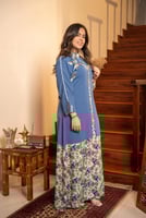 جلابية بلو فلاور