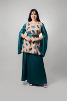 جلابية فيروزية ملكية