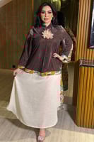 جلابيه بـ تصميم و ألوان فاخرة