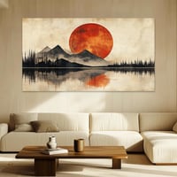 لوحات فن تجريدي تصميم عصري