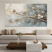 لوحات ورد واشجار تصميم مودرن