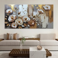 لوحات ورد واشجار تصميم عصري