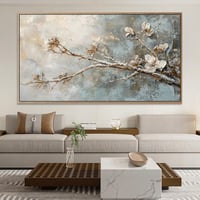 لوحات ورد واشجار تصميم مودرن