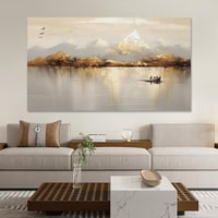 لوحات فن تجريدي تصميم عصري