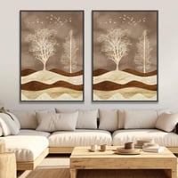 لوحات ثنائية تصميم عصري