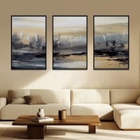 لوحات ثلاثية تصميم عصري