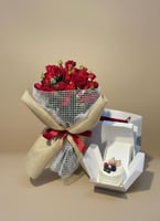 بوكيه بيبي روز مع كيكه كنديرا