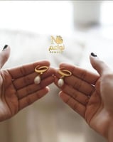 حلق بالاسم مع زركون