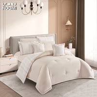 مفرش جومانا مايكروفايبر فندقي نفرين 8 قطع