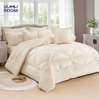 مفرش هلسينكي مخمل فرو شتوي نفرونص 5 قطع