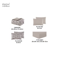 مفرش الماركة مايكروفايبر صيفي نفرين6 قطع