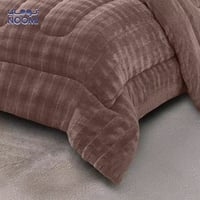 مفرش ستارليت مخمل فرو شتوي نفرونص 5 قطع