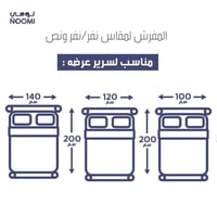 مفرش اوسكار مايكروفايبر مطرز نفرونص 5 قطع