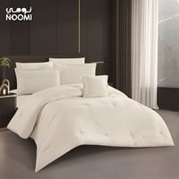 مفرش دريمي مايكروفايبر مطرز نفرين 7 قطع