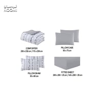 مفرش الماركة مايكروفايبر صيفي نفرونص 4 قطع