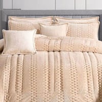 مفرش مارفينا مخمل فرو شتوي نفرين 8 قطع