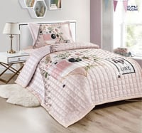 مفرش مضغوط اطفال مخمل 3 قطع