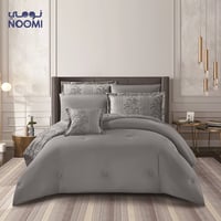 مفرش نيوم جاكار مايكروفايبر نفرين 7 قطع