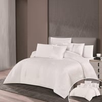 دانيلا مفرش صيفي مايكروفايبر فاخر- 8 قطع نفرين- أب...