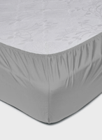 طـقـم شـرشـف 2 قـطـعة مـفـرد ونـص- رصاصي