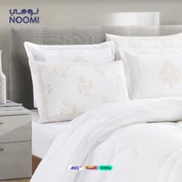مفرش نـوفـا صيفي نفرين 7 قطع-أبيض